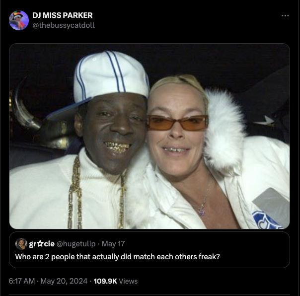 brigitte nielsen flavor flav - Dj Miss Parker grcie May 17 Who are 2 people that actually did match each others freak? Views